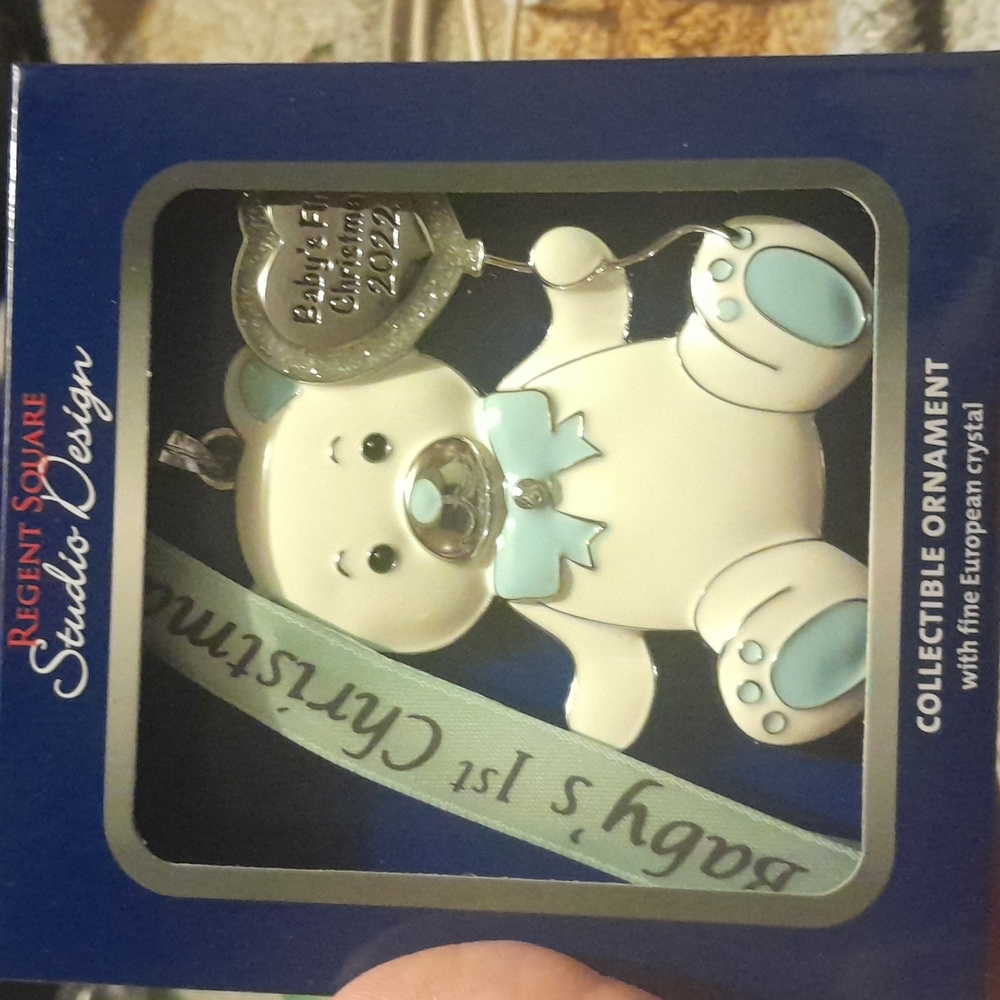 Regent Square Baby's 1st Christmas 2022 (Blue)